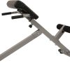Foldable Hyperextension Roman Chair - Adjustable Sit-Up Bench for Glutes & Abs
