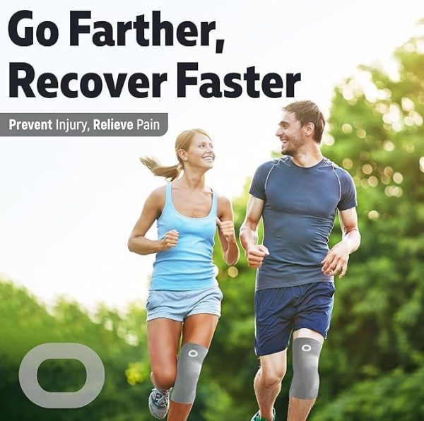 Knee Sleeve - Non-Slip Support for Sports & Workout