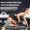 Knee Sleeve - Non-Slip Support for Sports & Workout
