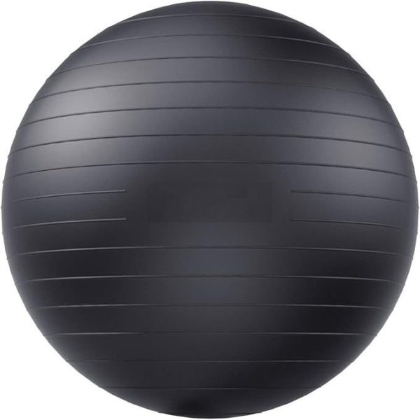 Yoga & Exercise Ball – Stability Ball for Fitness, Pregnancy & Office Use (Pump Included)